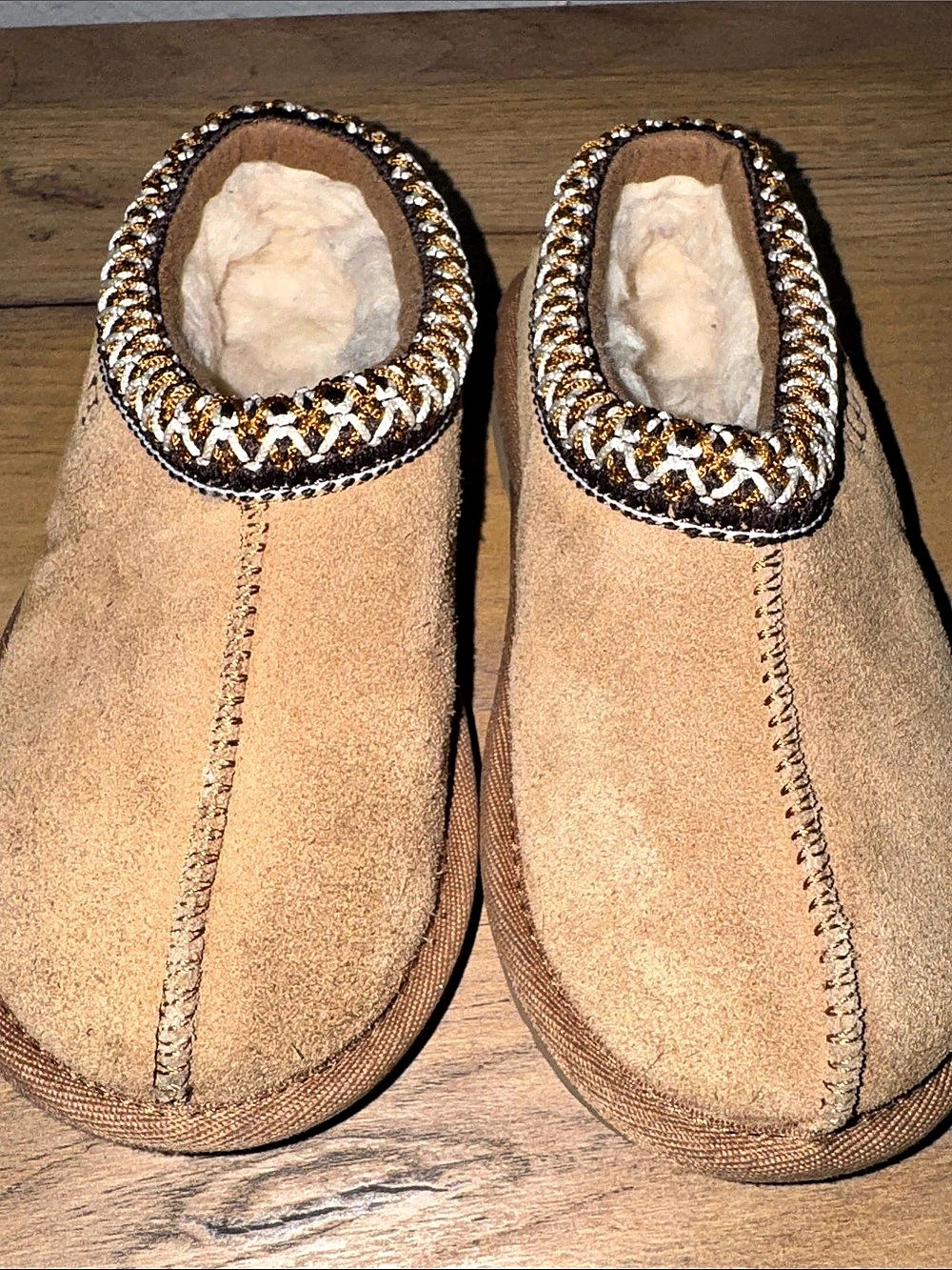 UGG Tasman Slipper Brown US 9 Kids Girl